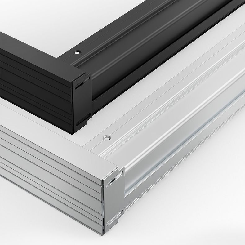 Semi-Frameless Tempered Glass Shower Enclosure with Half-Framed Shower Enclosure Clearhalo 'Bathroom Remodel & Bathroom Fixtures' 'Home Improvement' 'home_improvement' 'home_improvement_shower_stalls_enclosures' 'Shower Stalls & Enclosures' 'shower_stalls_enclosures' 'Showers & Bathtubs' 1200x1200_d6f90e27-713e-493c-9df0-e96fc1c575aa