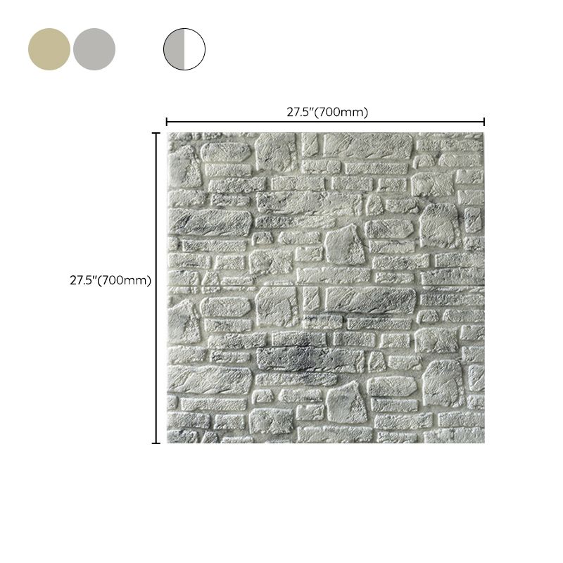 3D Artificial Stone Wall Panel Modern Style Home Living Room Panel Wall (10-pack) Clearhalo 'Flooring 'Home Improvement' 'home_improvement' 'home_improvement_wall_paneling' 'Wall Paneling' 'wall_paneling' 'Walls & Ceilings' Walls and Ceiling' 1200x1200_d70ef167-2f53-4a83-82ec-b13e4a0dce01