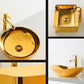Modern Bathroom Sink Metal Rectangular with Pop-Up Drain and Faucet Vessel Bathroom Sink Clearhalo 'Bathroom Remodel & Bathroom Fixtures' 'Bathroom Sinks & Faucet Components' 'Bathroom Sinks' 'bathroom_sink' 'Home Improvement' 'home_improvement' 'home_improvement_bathroom_sink' 1200x1200_d740916a-9bd8-45f6-acb1-36454df4e596