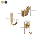 Brass 5 Piece Bathroom Accessory Set Vintage Metal Robe Hooks Clearhalo 'Bathroom Hardware Sets' 'Bathroom Hardware' 'Bathroom Remodel & Bathroom Fixtures' 'bathroom_hardware_sets' 'Home Improvement' 'home_improvement' 'home_improvement_bathroom_hardware_sets' 1200x1200_d774bde5-4326-46ed-a382-ccac90c0bdf5