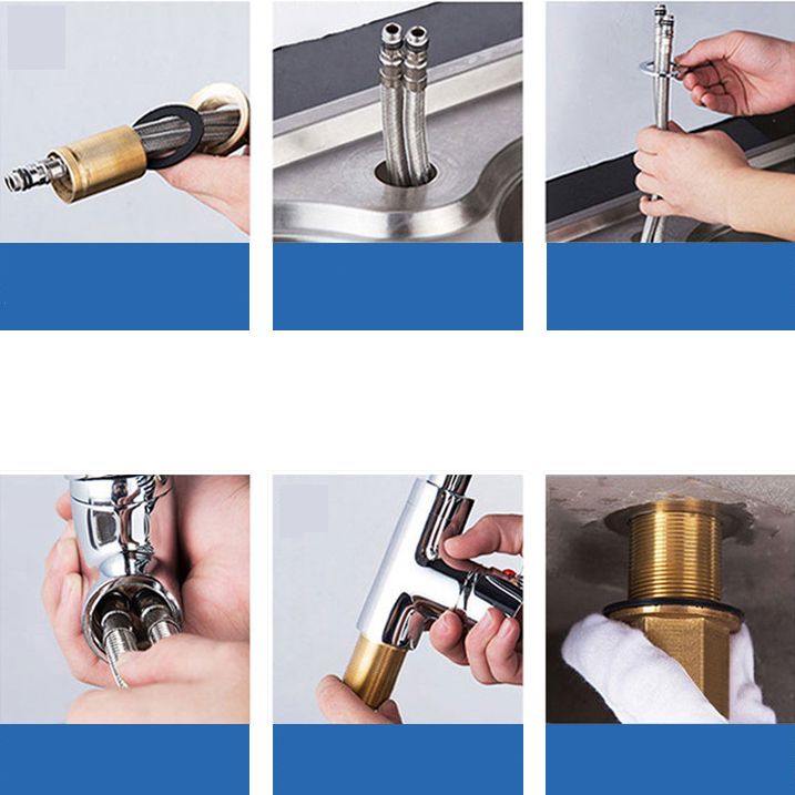 Contemporary Pull Down Kitchen Faucet 2- Handle 2-Function Faucet with Pull Out Sprayer Clearhalo 'Home Improvement' 'home_improvement' 'home_improvement_kitchen_faucets' 'Kitchen Faucets' 'Kitchen Remodel & Kitchen Fixtures' 'Kitchen Sinks & Faucet Components' 'kitchen_faucets' 1200x1200_d7764c04-388b-4bc6-b4be-5ef1c1a768af