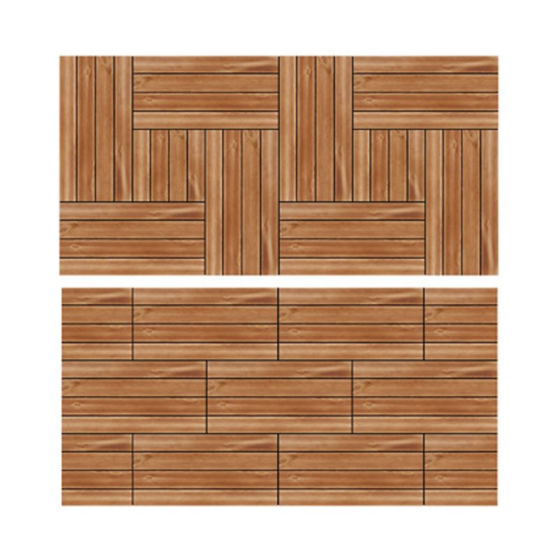 Parquet Pine Floor Tile Water Resistant Click Lock Tradition Wooden Floor for Living Room Clearhalo 'Flooring 'Hardwood Flooring' 'hardwood_flooring' 'Home Improvement' 'home_improvement' 'home_improvement_hardwood_flooring' Walls and Ceiling' 1200x1200_d7a56e82-90bb-4be0-87be-f1aa247917e1