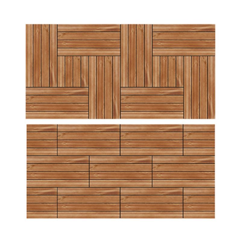 Parquet Pine Floor Tile Water Resistant Click Lock Tradition Wooden Floor for Living Room Clearhalo 'Flooring 'Hardwood Flooring' 'hardwood_flooring' 'Home Improvement' 'home_improvement' 'home_improvement_hardwood_flooring' Walls and Ceiling' 1200x1200_d7a56e82-90bb-4be0-87be-f1aa247917e1