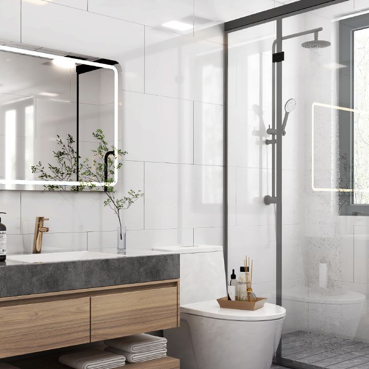 Modern Backsplash Wallpaper Waterproof Peel and Stick Mosaic Tile for Bathroom Clearhalo 'Flooring 'Home Improvement' 'home_improvement' 'home_improvement_peel_stick_blacksplash' 'Peel & Stick Backsplash Tile' 'peel_stick_blacksplash' 'Walls & Ceilings' Walls and Ceiling' 1200x1200_d7ae93e1-69e9-4988-8be5-b2fc7267792a