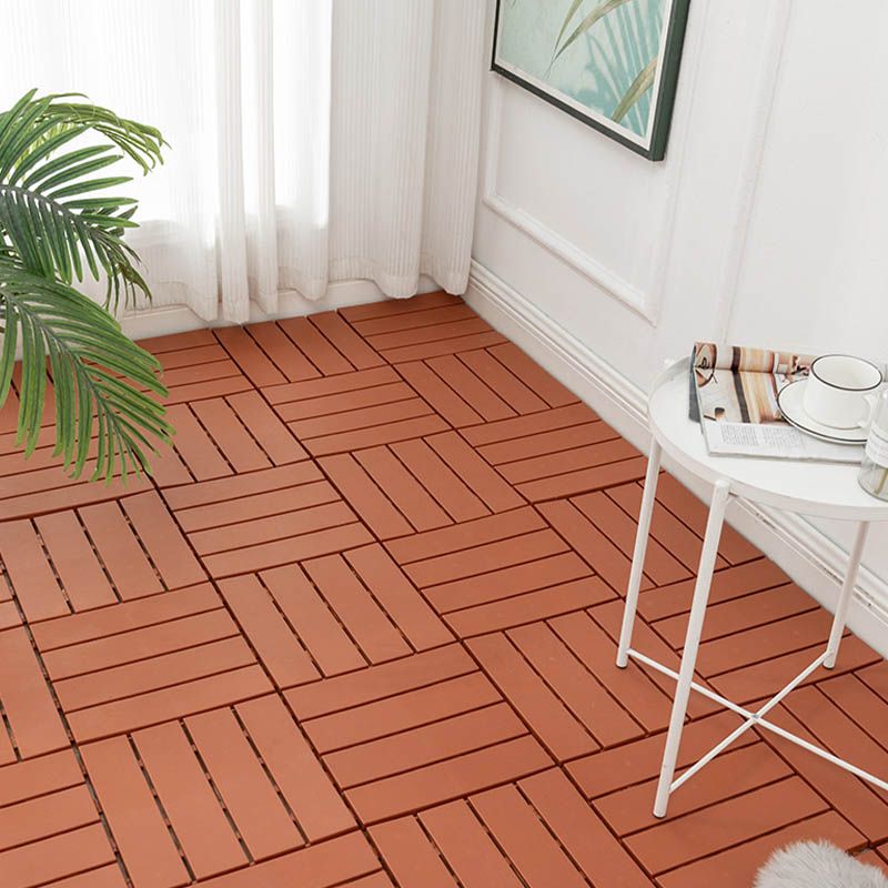 Modern Wood Decking Tiles Solid Color Interlocking Patio Flooring Tiles Clearhalo 'Home Improvement' 'home_improvement' 'home_improvement_outdoor_deck_tiles_planks' 'Outdoor Deck Tiles & Planks' 'Outdoor Flooring & Tile' 'Outdoor Remodel' 'outdoor_deck_tiles_planks' 1200x1200_d7c78054-2e5c-465f-bd42-4875186fd41d