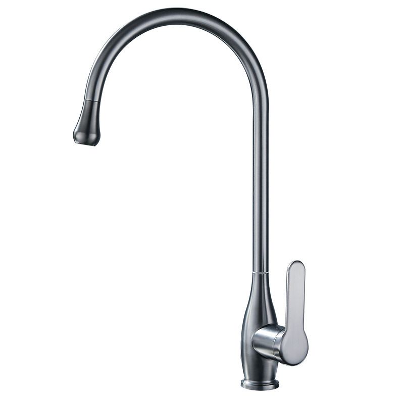 Modern 1-Handle Faucets with Water Dispenser Standard Kitchen Faucets Clearhalo 'Home Improvement' 'home_improvement' 'home_improvement_kitchen_faucets' 'Kitchen Faucets' 'Kitchen Remodel & Kitchen Fixtures' 'Kitchen Sinks & Faucet Components' 'kitchen_faucets' 1200x1200_d7d6fe6b-28ac-4608-88ec-43e0819b3b67