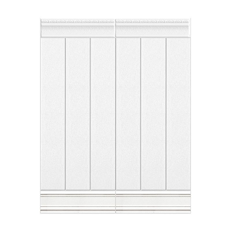 Plastic Backsplash Panels Peel and Stick Wainscoting with Waterproof Clearhalo 'Flooring 'Home Improvement' 'home_improvement' 'home_improvement_wall_paneling' 'Wall Paneling' 'wall_paneling' 'Walls & Ceilings' Walls and Ceiling' 1200x1200_d80ba246-1b5a-4577-bae7-c6587a349452