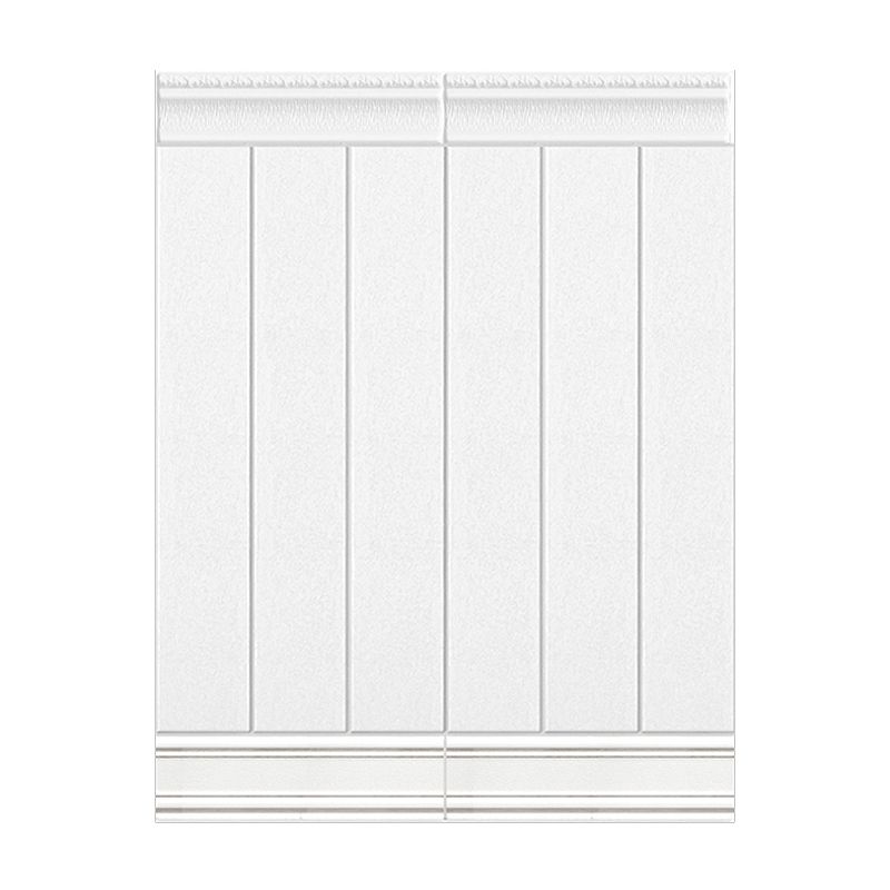 Plastic Backsplash Panels Peel and Stick Wainscoting with Waterproof Clearhalo 'Flooring 'Home Improvement' 'home_improvement' 'home_improvement_wall_paneling' 'Wall Paneling' 'wall_paneling' 'Walls & Ceilings' Walls and Ceiling' 1200x1200_d80ba246-1b5a-4577-bae7-c6587a349452