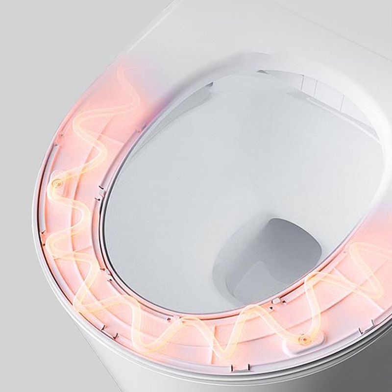 Elongated Wall Mounted Bidet with Heated Seat White 12.20" High Bidet Clearhalo 'Bathroom Remodel & Bathroom Fixtures' 'Bidets' 'Home Improvement' 'home_improvement' 'home_improvement_bidets' 'Toilets & Bidets' 1200x1200_d8170869-ff69-4f3c-a9c2-f5baecf0efd0