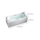 Modern Corner White Bathtub Acrylic Rectangle Back to Wall with Drain Bath Tub Clearhalo 'Bathroom Remodel & Bathroom Fixtures' 'Bathtubs' 'Home Improvement' 'home_improvement' 'home_improvement_bathtubs' 'Showers & Bathtubs' 1200x1200_d82e5eef-93a8-49df-8772-dcd6d6fe61f1