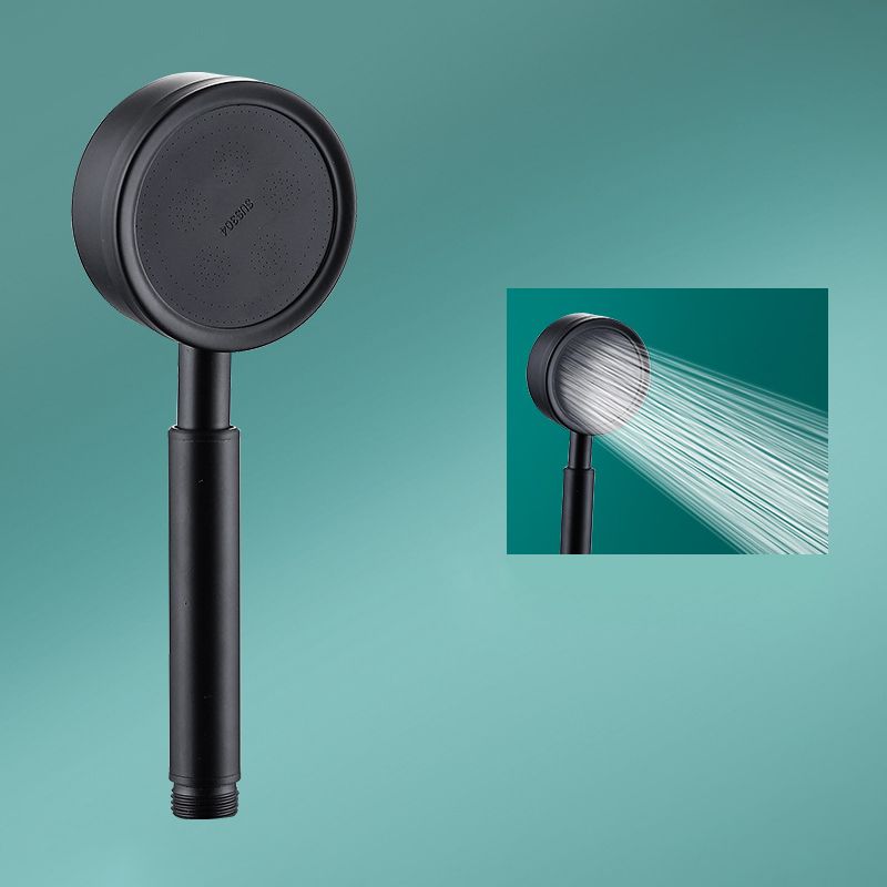 Contemporary Shower Combo Handheld Shower Head with Round Shape Clearhalo 'Bathroom Remodel & Bathroom Fixtures' 'Home Improvement' 'home_improvement' 'home_improvement_shower_heads' 'Shower Heads' 'shower_heads' 'Showers & Bathtubs Plumbing' 'Showers & Bathtubs' 1200x1200_d83b2be9-13f4-4335-9352-f843e7704303