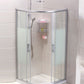 Contemporary Shower Stall Striped Round Semi-Frameless Shower Stall Clearhalo 'Bathroom Remodel & Bathroom Fixtures' 'Home Improvement' 'home_improvement' 'home_improvement_shower_stalls_enclosures' 'Shower Stalls & Enclosures' 'shower_stalls_enclosures' 'Showers & Bathtubs' 1200x1200_d86003e1-cdf0-47bd-a1f9-b8e5af55a27d