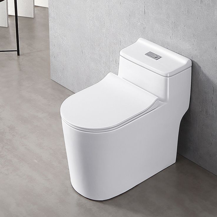 Modern Toilet Bowl One Piece Toilet Floor Mounted Siphon Jet Toilet Clearhalo 'Bathroom Remodel & Bathroom Fixtures' 'Home Improvement' 'home_improvement' 'home_improvement_toilets' 'Toilets & Bidets' 'Toilets' 1200x1200_d8998054-0ce7-4641-a168-eb2adef64807
