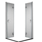 Semi Frameless Tempered Glass Shower Enclosure Folding Shower Screen Clearhalo 'Bathroom Remodel & Bathroom Fixtures' 'Home Improvement' 'home_improvement' 'home_improvement_shower_stalls_enclosures' 'Shower Stalls & Enclosures' 'shower_stalls_enclosures' 'Showers & Bathtubs' 1200x1200_d8c68813-666e-42b9-8e5d-3eb6641ac9d1