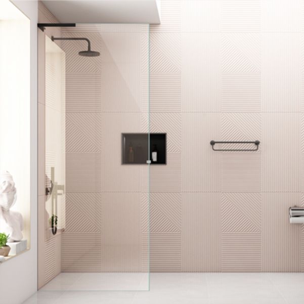 Simple Bathroom Tempered Glass Bath Screen, Frameless Fixed Partition Screen Clearhalo 'Bathroom Remodel & Bathroom Fixtures' 'Home Improvement' 'home_improvement' 'home_improvement_shower_tub_doors' 'Shower and Tub Doors' 'shower_tub_doors' 'Showers & Bathtubs' 1200x1200_d8caa356-1e8b-4090-97c7-391374cf64b5