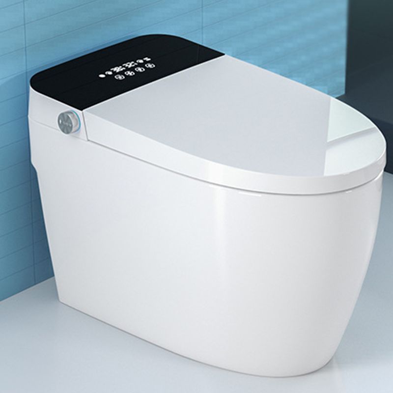 Contemporary Heated Seat Flush Toilet Floor Mounted Black Urine Toilet for Bathroom Clearhalo 'Bathroom Remodel & Bathroom Fixtures' 'Home Improvement' 'home_improvement' 'home_improvement_toilets' 'Toilets & Bidets' 'Toilets' 1200x1200_d8cab7c5-2a8d-4373-9c37-16e603541dd9