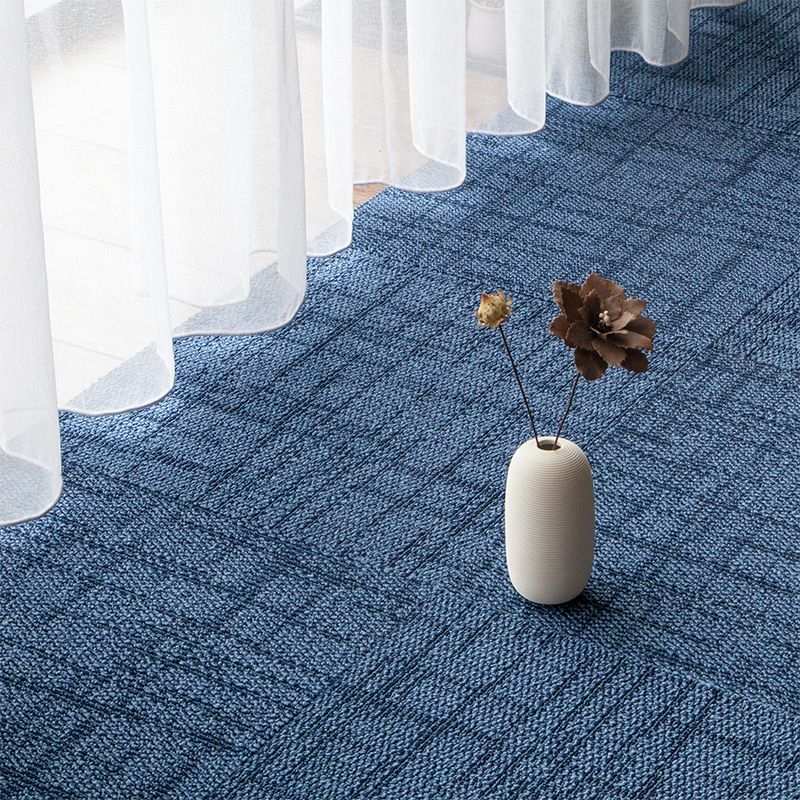 Level Loop Carpet Tile Non-Skid Self Adhesive Indoor Office Carpet Tiles Clearhalo 'Carpet Tiles & Carpet Squares' 'carpet_tiles_carpet_squares' 'Flooring 'Home Improvement' 'home_improvement' 'home_improvement_carpet_tiles_carpet_squares' Walls and Ceiling' 1200x1200_d8d1338c-f700-4a6f-b634-25155687c684