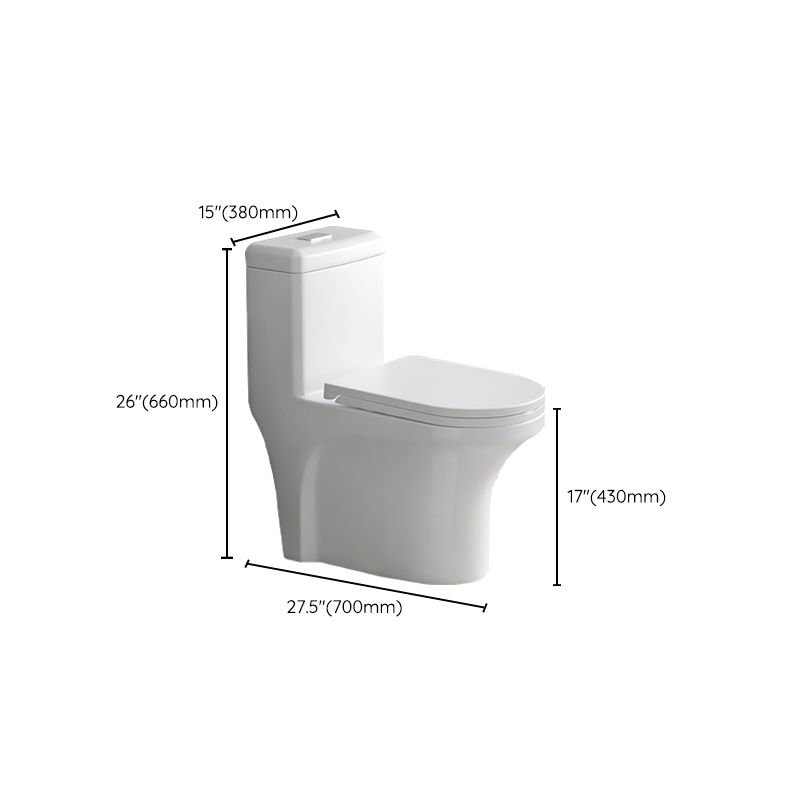 Contemporary Siphon Jet Toilet Bowl White Ceramic All-In-One Toilet Clearhalo 'Bathroom Remodel & Bathroom Fixtures' 'Home Improvement' 'home_improvement' 'home_improvement_toilets' 'Toilets & Bidets' 'Toilets' 1200x1200_d8ee6929-c488-402c-924c-fc71bf051c38