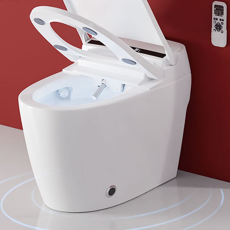 White ABS Toilet Modern All-In-One Toilet Bowl with Heated Seat Clearhalo 'Bathroom Remodel & Bathroom Fixtures' 'Home Improvement' 'home_improvement' 'home_improvement_toilets' 'Toilets & Bidets' 'Toilets' 1200x1200_d8f6fcd0-77ab-4760-abfa-24edbdca304d