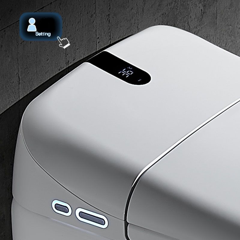 Electronic Toilet Elongated Floor Standing Bidet with Warm Air Dryer Clearhalo 'Bathroom Remodel & Bathroom Fixtures' 'Bidets' 'Home Improvement' 'home_improvement' 'home_improvement_bidets' 'Toilets & Bidets' 1200x1200_d8fb3e15-4078-4091-aa4c-025af9158267