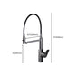 Swivel Spout Kitchen Sink Faucet High Arc with Pull Down Sprayer Clearhalo 'Home Improvement' 'home_improvement' 'home_improvement_kitchen_faucets' 'Kitchen Faucets' 'Kitchen Remodel & Kitchen Fixtures' 'Kitchen Sinks & Faucet Components' 'kitchen_faucets' 1200x1200_d913a8be-4179-4fba-9cae-f527cee77c06