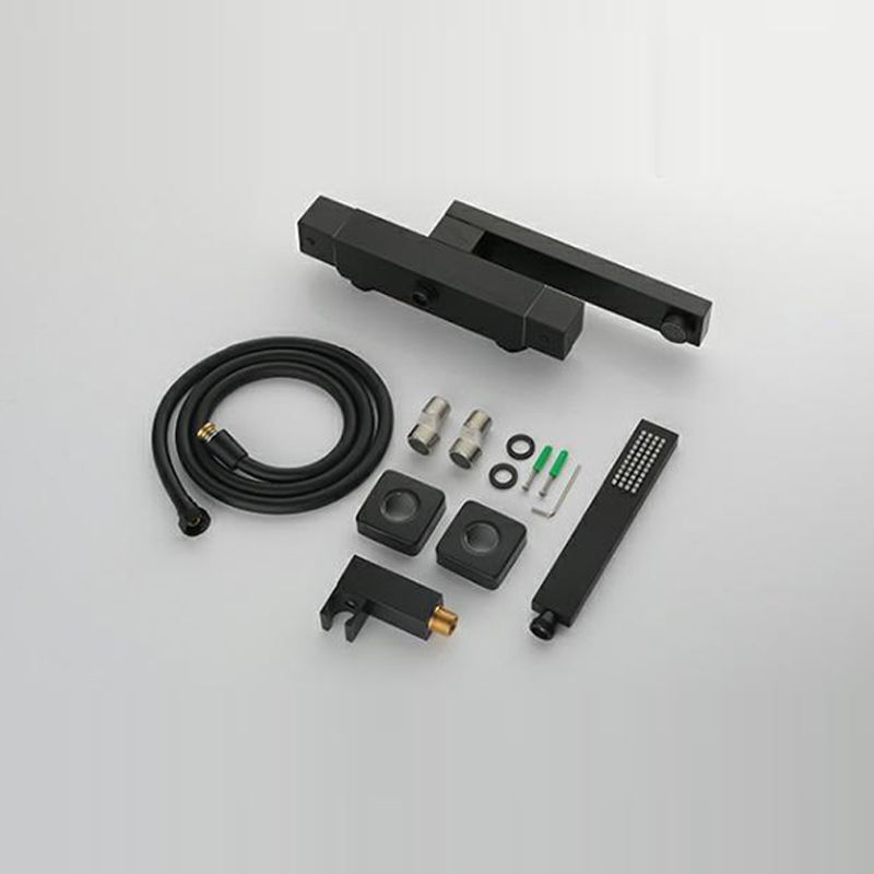 Wall Mounted Metal Freestanding Tub Filler Single Handle Freestanding Faucet Clearhalo 'Bathroom Remodel & Bathroom Fixtures' 'Bathtub Faucets' 'bathtub_faucets' 'Home Improvement' 'home_improvement' 'home_improvement_bathtub_faucets' 1200x1200_d9152a82-9c4c-47cd-bbf9-3ca811b32713