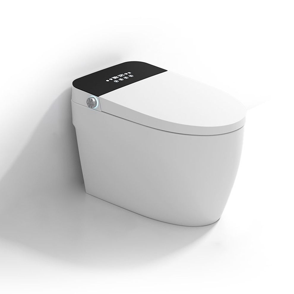 Contemporary One Piece Toilet Concealed Tank Toilet Bowl with Slow Close Seat for Washroom Clearhalo 'Bathroom Remodel & Bathroom Fixtures' 'Home Improvement' 'home_improvement' 'home_improvement_toilets' 'Toilets & Bidets' 'Toilets' 1200x1200_d91c9db6-db5e-4337-858b-f4476ba0b9f2