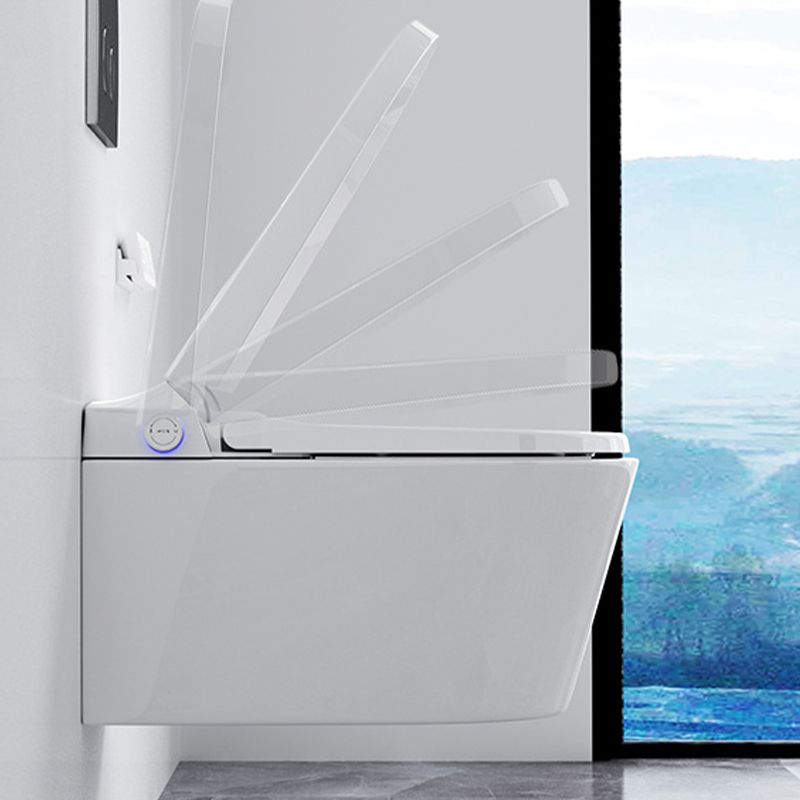 Modern Concealed Tank Toilet Skirted ABS Wall Mount Flush Toilet with Seat Clearhalo 'Bathroom Remodel & Bathroom Fixtures' 'Home Improvement' 'home_improvement' 'home_improvement_toilets' 'Toilets & Bidets' 'Toilets' 1200x1200_d9650f3c-dfd8-43af-ad08-2aea1b759586