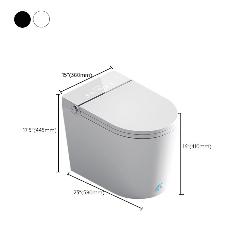 Contemporary Floor Mount Toilet Heated Seat Included Urine Toilet for Washroom Clearhalo 'Bathroom Remodel & Bathroom Fixtures' 'Home Improvement' 'home_improvement' 'home_improvement_toilets' 'Toilets & Bidets' 'Toilets' 1200x1200_d9859f6f-b36e-4a2c-87be-4677c744b3f8