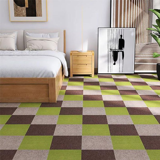 Home Carpet Tiles Color Block Stain Resistant Level Loop Carpet Tiles Clearhalo 'Carpet Tiles & Carpet Squares' 'carpet_tiles_carpet_squares' 'Flooring 'Home Improvement' 'home_improvement' 'home_improvement_carpet_tiles_carpet_squares' Walls and Ceiling' 1200x1200_d9a58be3-2c8c-4d3f-8c6c-14a07ff21087
