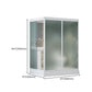 Frosted Tempered Glass Shower Enclosure Rectangle Shower Enclosure Clearhalo 'Bathroom Remodel & Bathroom Fixtures' 'Home Improvement' 'home_improvement' 'home_improvement_shower_stalls_enclosures' 'Shower Stalls & Enclosures' 'shower_stalls_enclosures' 'Showers & Bathtubs' 1200x1200_d9a77dfc-f07a-4320-aa5b-456a514608a1