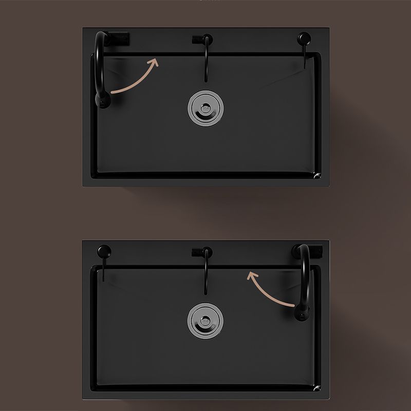 Contemporary Style Sink Set Stainless Steel Friction Resistant Quiet Sink Set for Kitchen Clearhalo 'Home Improvement' 'home_improvement' 'home_improvement_kitchen_sinks' 'Kitchen Remodel & Kitchen Fixtures' 'Kitchen Sinks & Faucet Components' 'Kitchen Sinks' 'kitchen_sinks' 1200x1200_d9a7a0fd-fa1d-4036-b499-c5f61bc0887e