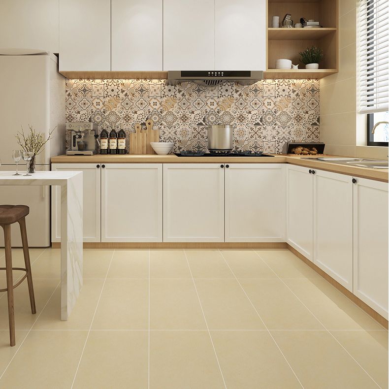 Porcelain Floor and Wall Tile Solid Color Rectangle Bathroom Tile Clearhalo 'Floor Tiles & Wall Tiles' 'floor_tiles_wall_tiles' 'Flooring 'Home Improvement' 'home_improvement' 'home_improvement_floor_tiles_wall_tiles' Walls and Ceiling' 1200x1200_d9b5b54c-3de7-465d-868e-392c81147fef