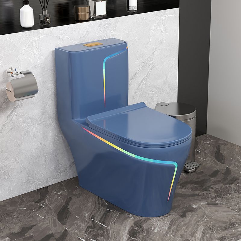 Traditional Flush Toilet Floor Mount One-Piece Toilet with Slow Close Seat Clearhalo 'Bathroom Remodel & Bathroom Fixtures' 'Home Improvement' 'home_improvement' 'home_improvement_toilets' 'Toilets & Bidets' 'Toilets' 1200x1200_d9c8ceae-cfac-4f07-949a-a500cd23e140