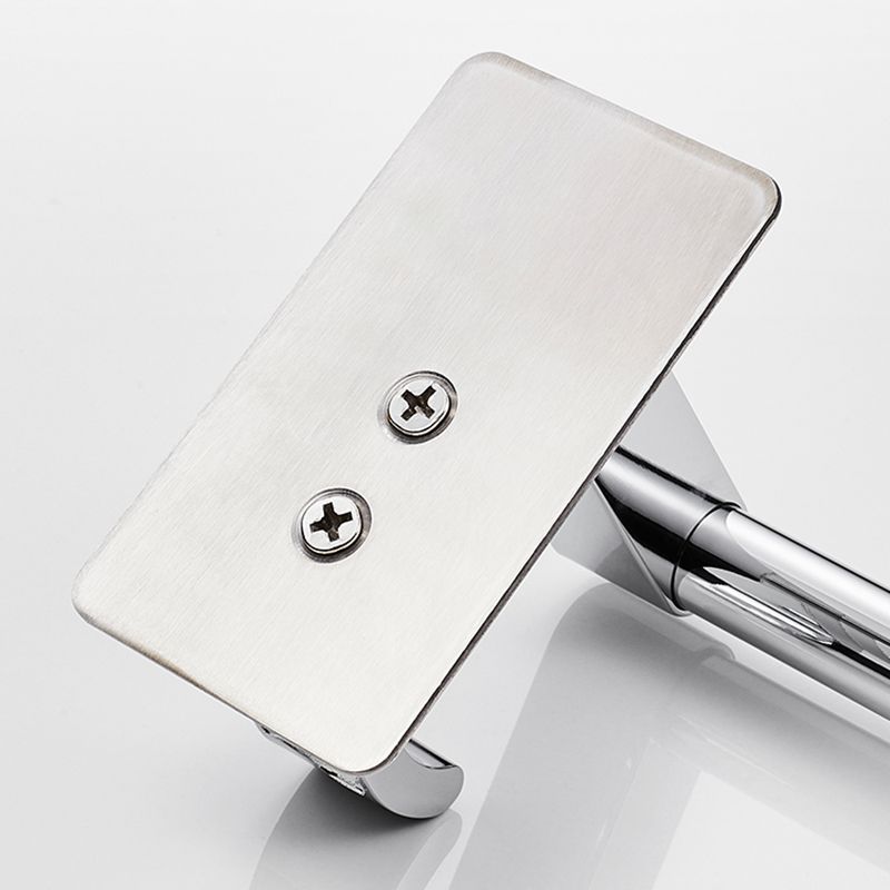 Polished Chrome Bathroom Accessory Set Modern Bath Shelf Anti-rust Clearhalo 'Bathroom Hardware Sets' 'Bathroom Hardware' 'Bathroom Remodel & Bathroom Fixtures' 'bathroom_hardware_sets' 'Home Improvement' 'home_improvement' 'home_improvement_bathroom_hardware_sets' 1200x1200_d9ce68d6-c0b6-44ec-81d7-6b02e0e3d078