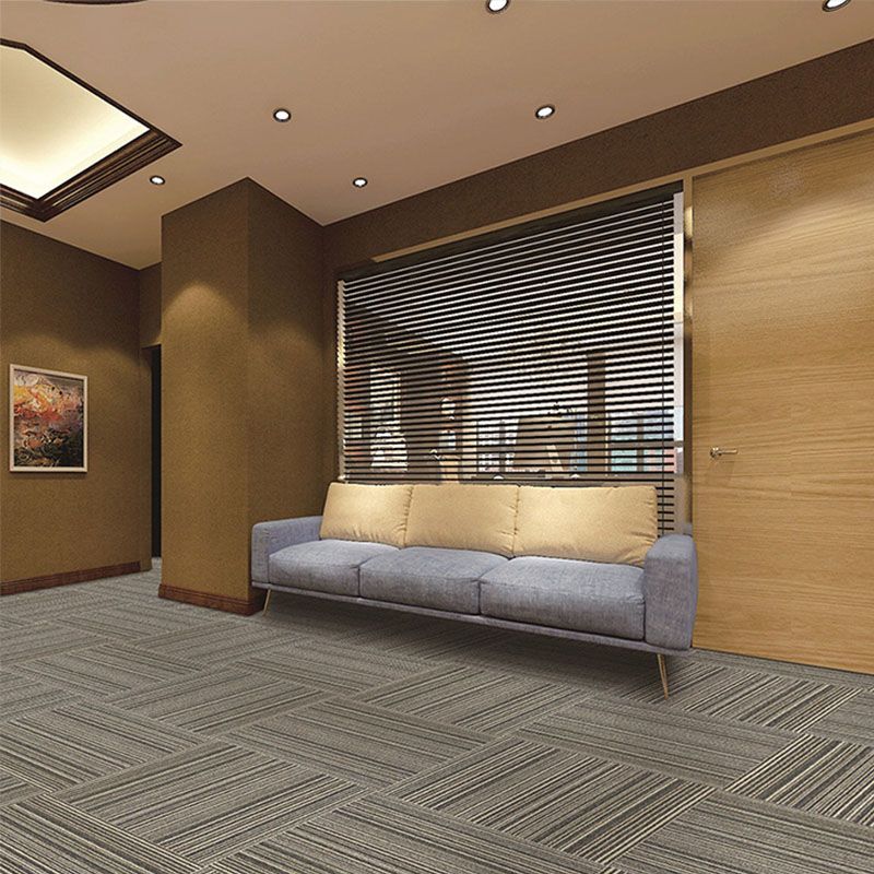 Modern Carpet Tiles Self Adhesive Level Loop Stain Resistant Carpet Tile Clearhalo 'Carpet Tiles & Carpet Squares' 'carpet_tiles_carpet_squares' 'Flooring 'Home Improvement' 'home_improvement' 'home_improvement_carpet_tiles_carpet_squares' Walls and Ceiling' 1200x1200_d9d559d9-2d19-46e1-940a-ddb934c86058