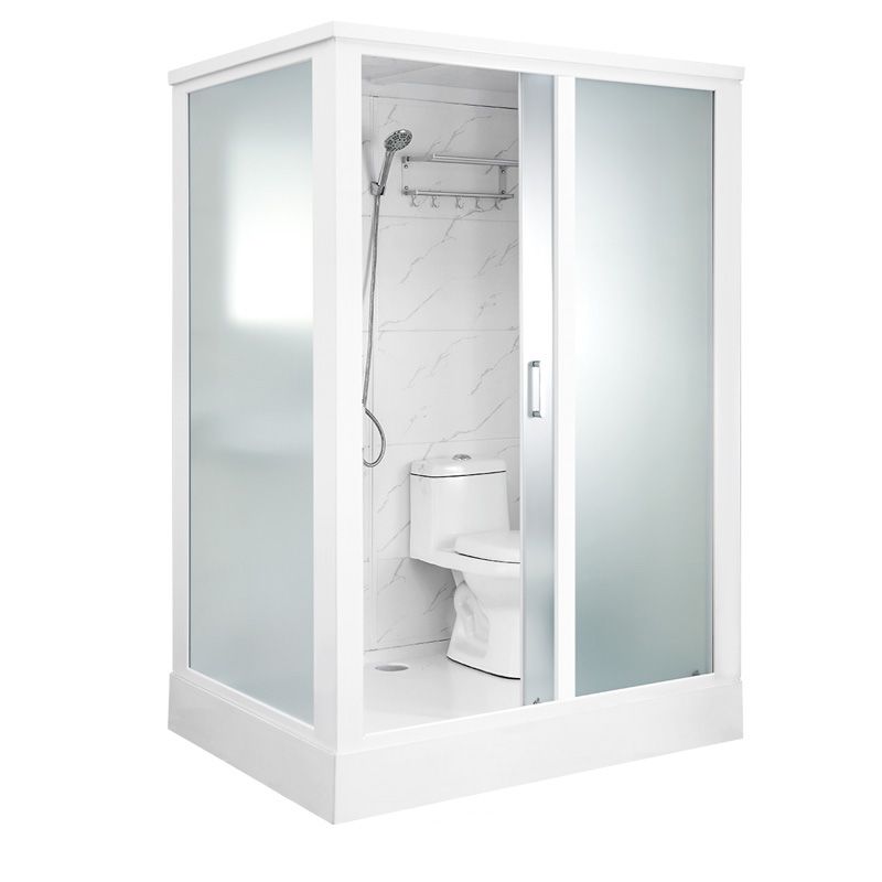 Linear Sliding Shower Enclosure Metal Framed Shower Enclosure with Tempered Glass Clearhalo 'Bathroom Remodel & Bathroom Fixtures' 'Home Improvement' 'home_improvement' 'home_improvement_shower_stalls_enclosures' 'Shower Stalls & Enclosures' 'shower_stalls_enclosures' 'Showers & Bathtubs' 1200x1200_da72b31c-65e8-4b98-a213-0fcb1b58b00a
