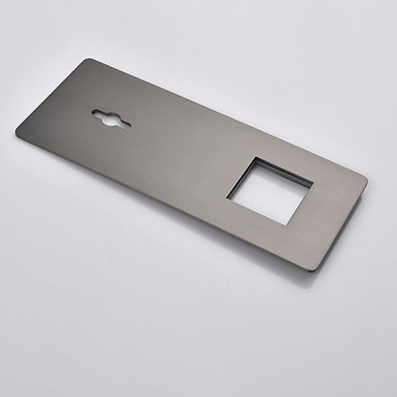 Modern 1-Handle Bathroom Sink Faucet 2 Hole Wall Mounted Bathroom Faucet Brass Clearhalo 'Bathroom Remodel & Bathroom Fixtures' 'Bathroom Sink Faucets' 'Bathroom Sinks & Faucet Components' 'bathroom_sink_faucets' 'Home Improvement' 'home_improvement' 'home_improvement_bathroom_sink_faucets' 1200x1200_da907bb3-0fa3-4ccf-9eb5-b1b208763210