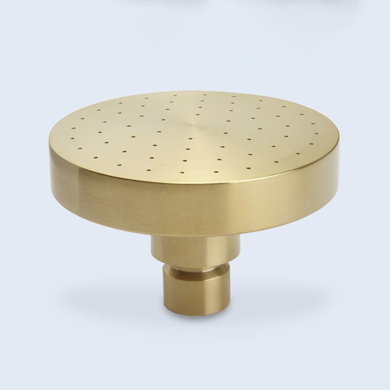 Stainless Steel Shower Combo Round Fixed Shower Head with Shower Arm Clearhalo 'Bathroom Remodel & Bathroom Fixtures' 'Home Improvement' 'home_improvement' 'home_improvement_shower_heads' 'Shower Heads' 'shower_heads' 'Showers & Bathtubs Plumbing' 'Showers & Bathtubs' 1200x1200_da9a6f51-1510-4518-99c3-5e0919a377fb