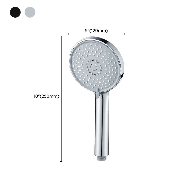 Rain Fall Handheld Shower Head High Flow 3-Spray Patterns Wall-Mount Showerhead Clearhalo 'Bathroom Remodel & Bathroom Fixtures' 'Home Improvement' 'home_improvement' 'home_improvement_shower_heads' 'Shower Heads' 'shower_heads' 'Showers & Bathtubs Plumbing' 'Showers & Bathtubs' 1200x1200_dab86a86-806e-45f7-ab9d-1051554f23be