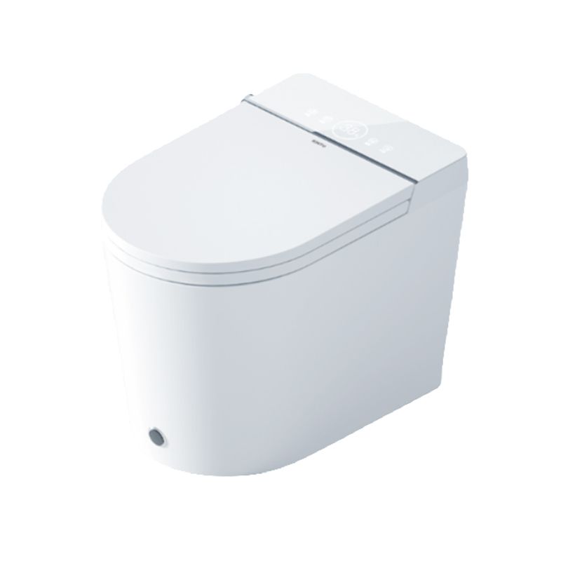 White Elongated Deodorizing Antimicrobial Floor Mount Bidet with Heated Seat Clearhalo 'Bathroom Remodel & Bathroom Fixtures' 'Bidets' 'Home Improvement' 'home_improvement' 'home_improvement_bidets' 'Toilets & Bidets' 1200x1200_daddd56f-2cd8-4936-b1ce-e6fae961d27e