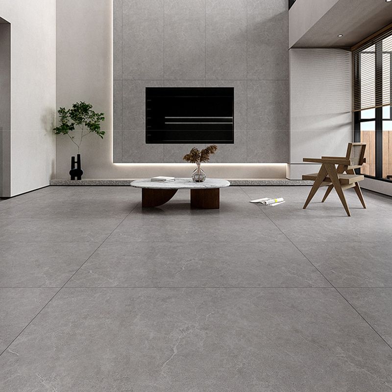 Solid Color Rectangle Floor Tile Straight Edge Indoor Floor Tile ...