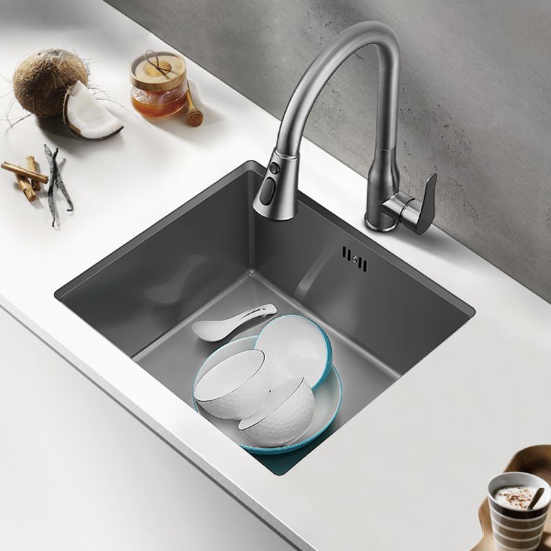 Modern Plain Kitchen Sink Overflow Hole Workstation Sink with Soundproofing Clearhalo 'Home Improvement' 'home_improvement' 'home_improvement_kitchen_sinks' 'Kitchen Remodel & Kitchen Fixtures' 'Kitchen Sinks & Faucet Components' 'Kitchen Sinks' 'kitchen_sinks' 1200x1200_daff2e26-7594-4a23-aa73-04101c31b3de