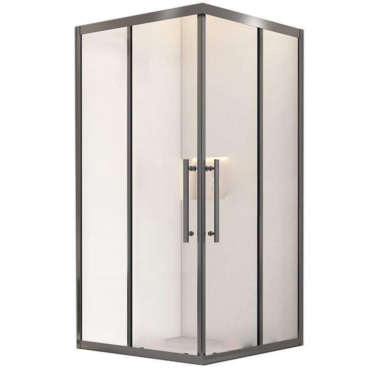 Rectangular Full Frame Shower Enclosure Tempered Glass Shower Enclosure Clearhalo 'Bathroom Remodel & Bathroom Fixtures' 'Home Improvement' 'home_improvement' 'home_improvement_shower_stalls_enclosures' 'Shower Stalls & Enclosures' 'shower_stalls_enclosures' 'Showers & Bathtubs' 1200x1200_daffa9ac-b3a1-4b47-8170-31b769d12b16