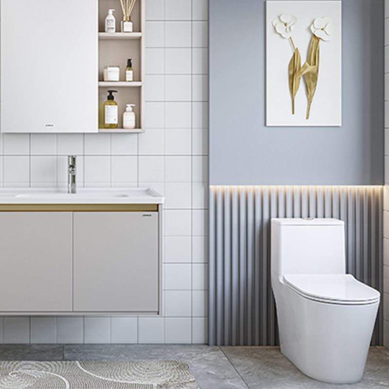 Traditional Floor Mount White Toilet Slow Close Seat Included Toilet Bowl for Bathroom Clearhalo 'Bathroom Remodel & Bathroom Fixtures' 'Home Improvement' 'home_improvement' 'home_improvement_toilets' 'Toilets & Bidets' 'Toilets' 1200x1200_db2c3d2a-9c08-4896-8e5a-f914d4c3f806