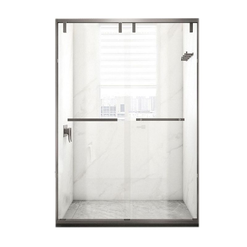 Transparent Scratch Resistant Shower Bath Door Gray Shower Bath Door Clearhalo 'Bathroom Remodel & Bathroom Fixtures' 'Home Improvement' 'home_improvement' 'home_improvement_shower_tub_doors' 'Shower and Tub Doors' 'shower_tub_doors' 'Showers & Bathtubs' 1200x1200_db2d2e60-9bce-4a40-a6f9-1f1341a12b9f