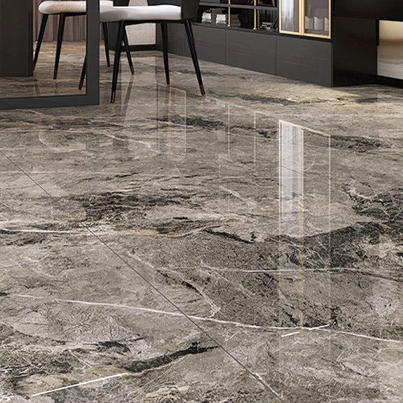 Rectangle Floor Tile Straight Edge Polished Design Floor Tile for ...