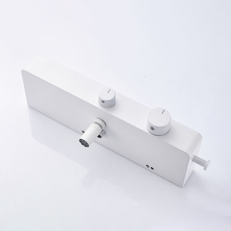 Modern Shower Faucet Stainless Steel Slide Bar Included Shower Trim Clearhalo 'Bathroom Remodel & Bathroom Fixtures' 'Home Improvement' 'home_improvement' 'home_improvement_shower_faucets' 'Shower Faucets & Systems' 'shower_faucets' 'Showers & Bathtubs Plumbing' 'Showers & Bathtubs' 1200x1200_db3bd9bc-584e-4ba8-97c5-71377d6b1bdc