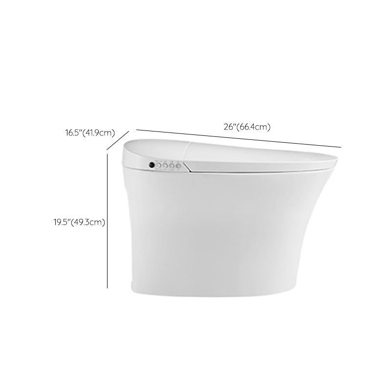 Elongated Floor Standing Bidet Contemporary Floor Mount Bidet Clearhalo 'Bathroom Remodel & Bathroom Fixtures' 'Bidets' 'Home Improvement' 'home_improvement' 'home_improvement_bidets' 'Toilets & Bidets' 1200x1200_db45693a-5ad8-4412-a5d6-f22904a1be71