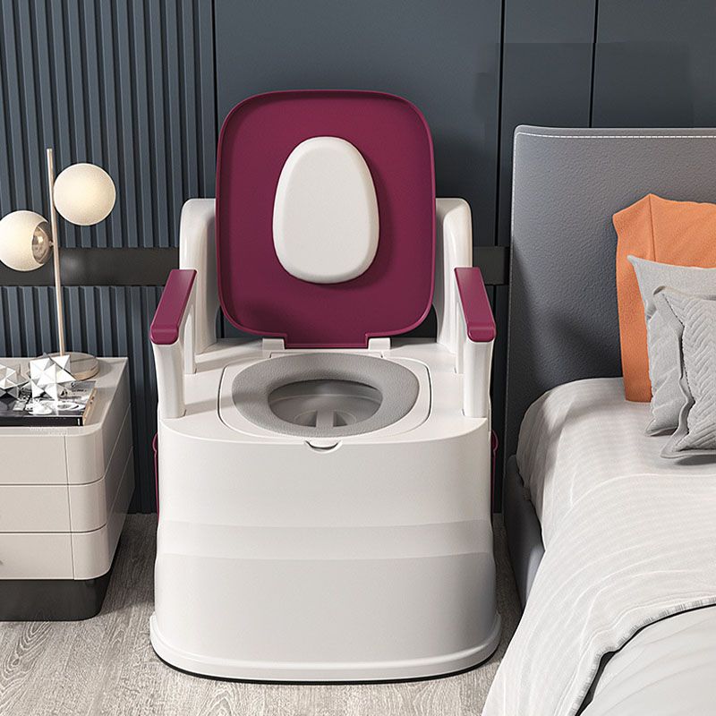 Removable Plastic Toilet Folding Armrest Flush Toilet for The Elderly and Pregnant Women Clearhalo 'Bathroom Remodel & Bathroom Fixtures' 'Home Improvement' 'home_improvement' 'home_improvement_toilets' 'Toilets & Bidets' 'Toilets' 1200x1200_db701f7d-3bb3-469b-bfeb-c8a566a28ed0